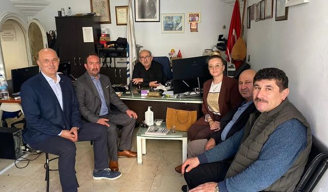 BAŞKAN ADAYI KORAY AYDIN’DAN MEDYA ZİYARETİ