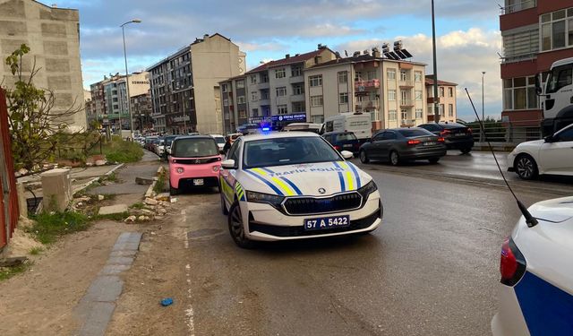 SİNOP’TA TRAFİK KAZASI: 1 YARALI