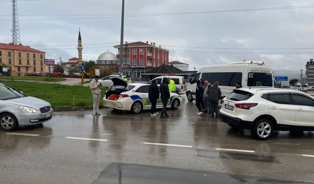 SİNOP’TA KAZA: 1 YARALI