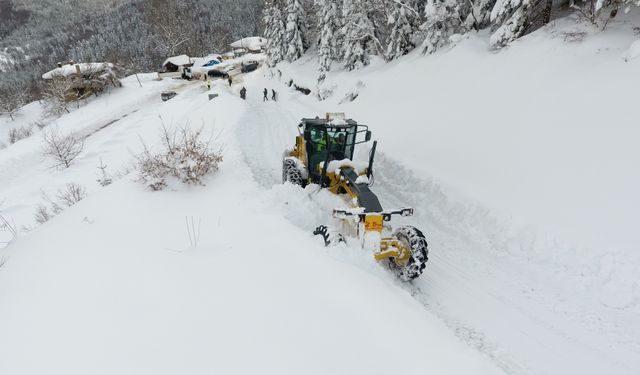 SİNOP’TA KAPALI KÖY YOLLARI AÇILIYOR