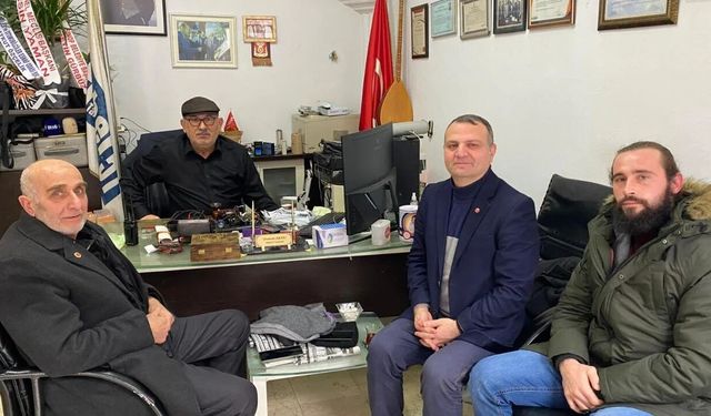 SİNOP’TA SAADET PARTİSİ BAŞKANLARINDAN GAZETEMİZE ZİYARET