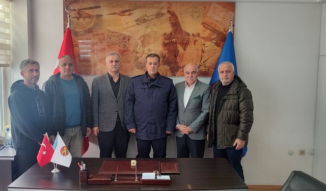 İL JANDARMA KOMUTANI BAŞAKLIGİL, THK SİNOP YÖNETİMİYLE BULUŞTU