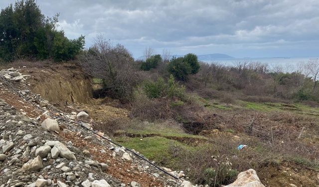 SİNOP'TA HEYELAN TEHLİKESİ SÜRÜYOR