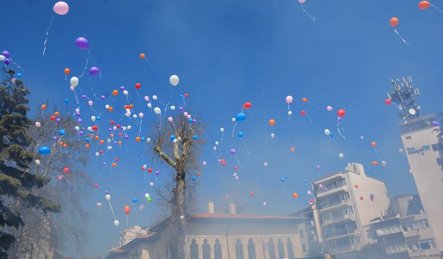 SİNOP’TA BALONLAR URAS BEBEK İÇİN UÇTU