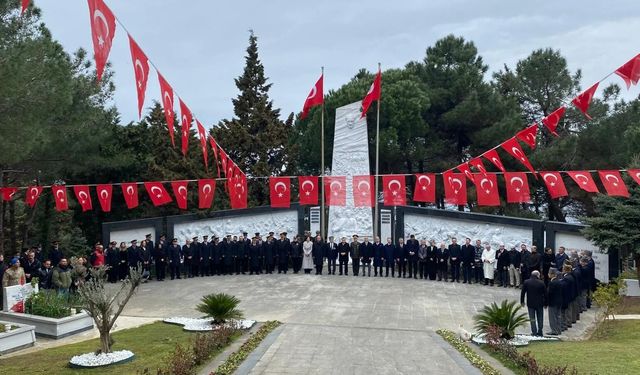 SİNOP'TA 18 MART ÇANAKKALE ZAFERİ TÖRENİ DÜZENLENDİ