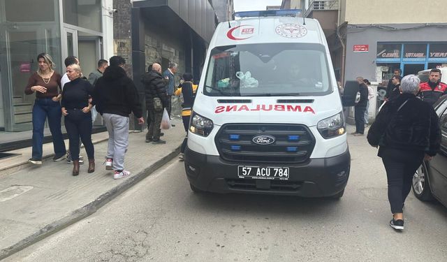 SİNOP'TA İŞ KAZASI: 1 YARALI