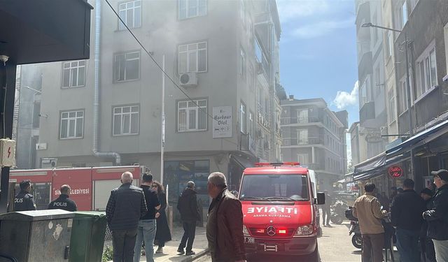 SİNOP’TA YANGIN PANİĞİ