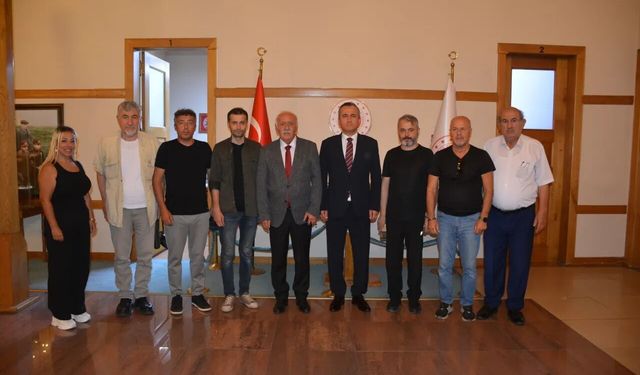 SİNOP BASININDAN BAŞSAVCI OLCAY AKSOY’A HAYIRLI OLSUN ZİYARETİ