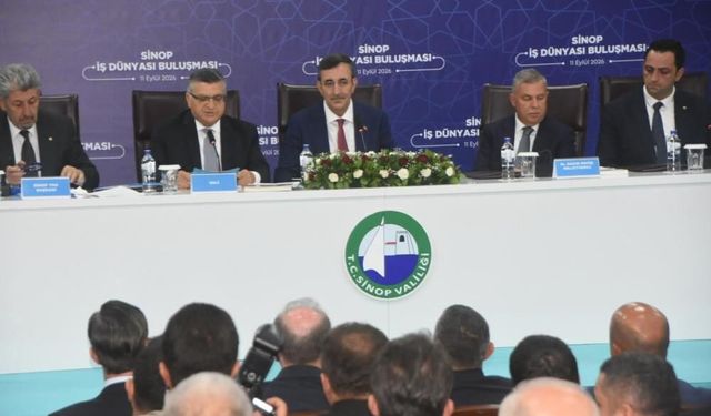 CUMHURBAŞKANI YARDIMCISI CEVDET YILMAZ: "SİNOP'TA 70 MİLYAR LİRAYI AŞAN KAMU YATIRIMI GERÇEKLEŞTİRDİK"