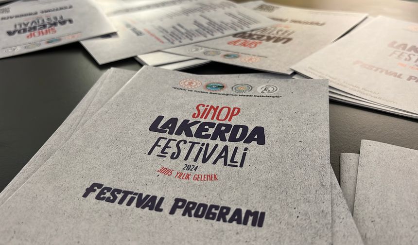 SİNOP'TA 5. GELENEKSEL LAKERDA FESTİVALİ BAŞLADI