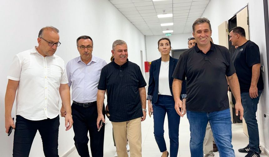 GERZE’DE FİZİKİ YATIRIMLAR YERİNDE İNCELENDİ
