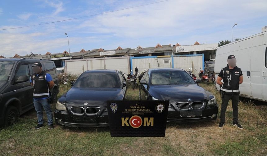 SİNOP’TA "CHANGE OTO" OPERASYONU