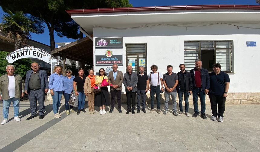 ESKİ EMNİYET MÜDÜRÜ ÇETİNER’DEN, CEMİYETE ZİYARET