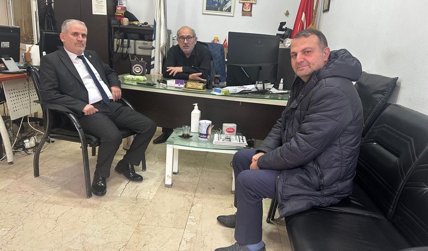 BALTACI VE KARA’DAN GAZETEMİZE ZİYARET