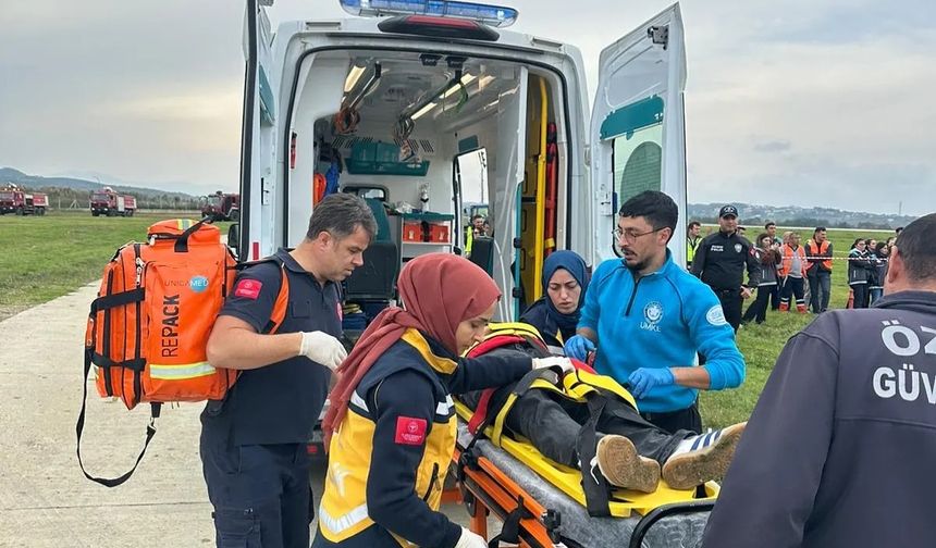 SİNOP'TA GERÇEĞİ ARATMAYAN TATBİKAT