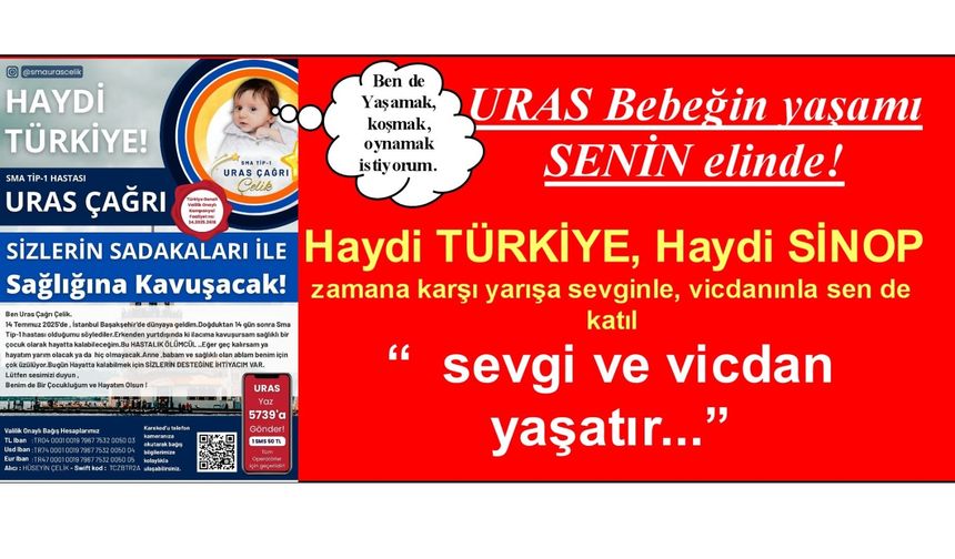 "URAS İÇİN UMUT OL" KİTLESEL BASIN AÇIKLAMASINA DAVET ÇAĞRISI