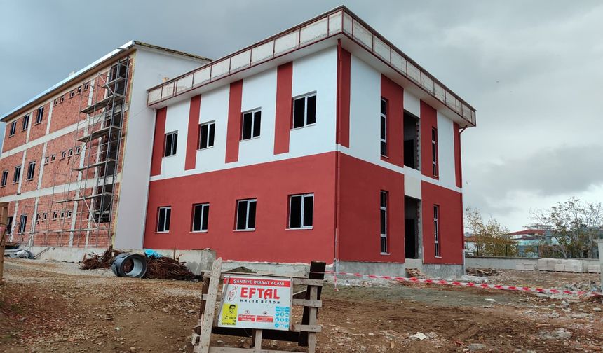 SİNOP’UN YENİ SAĞLIK MERKEZİ PROJESİNDE YARI YOL GEÇİLDİ