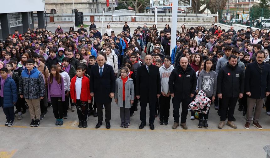 SİNOP’TA 6 ŞUBAT DEPREMLERİNDE HAYATINI KAYBEDENLER ANILDI