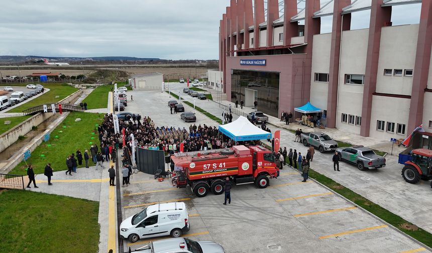 SİNOP’TA 5 BİN 700 FİDAN TOPRAKLA BULUŞTU