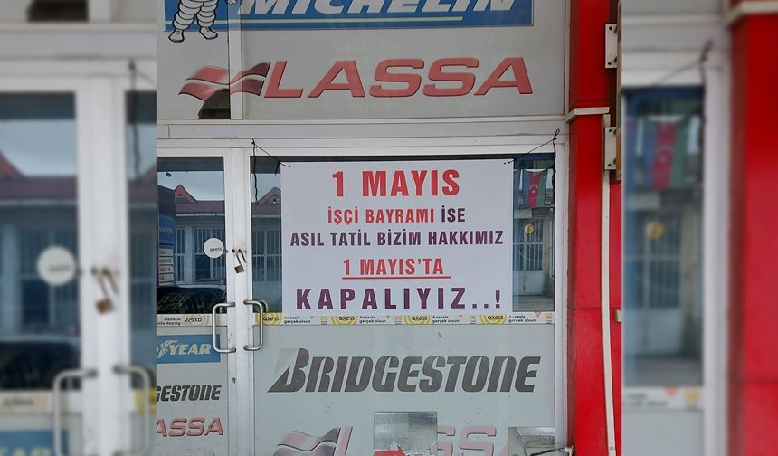 ESNAFTAN 1 MAYIS MESAJI