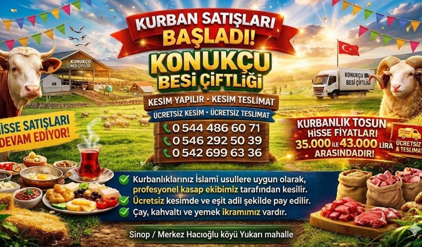 KONUKÇU BESİ ÇİFTLİĞİ KAPILARINI AÇTI