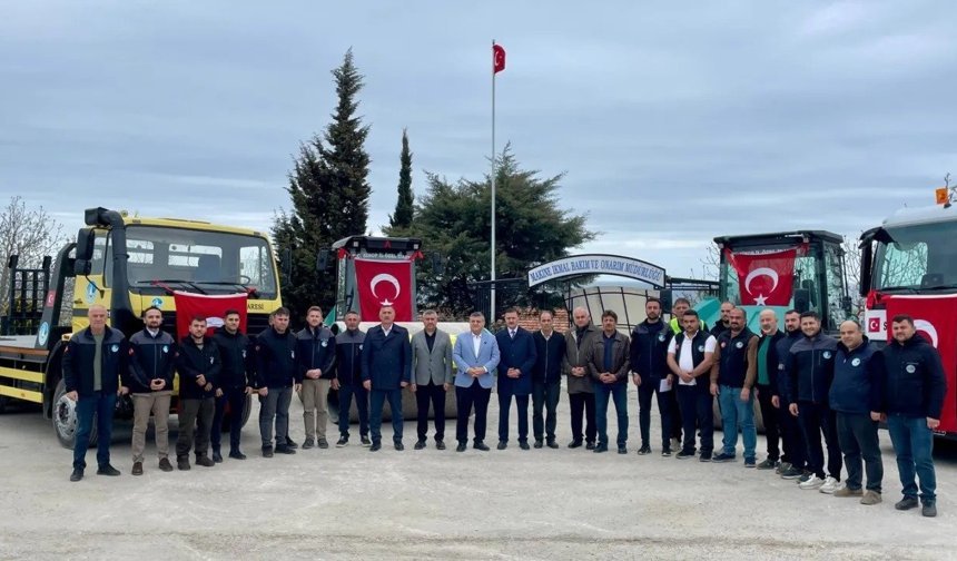 SİNOP İL ÖZEL İDARESİ YENİ ARAÇ FİLOSUNU HİZMETE SUNDU