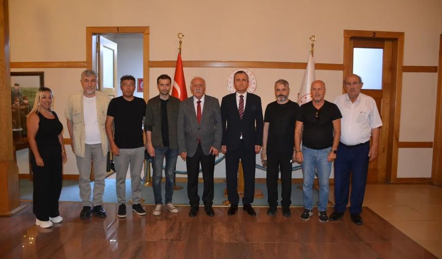 SİNOP BASININDAN BAŞSAVCI OLCAY AKSOY’A HAYIRLI OLSUN ZİYARETİ