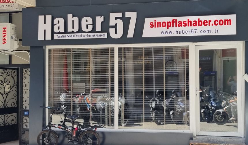 SİNOP FLAŞ HABER VE HABER 57 YENİ YERİNİN AÇILIŞINI YAPIYOR