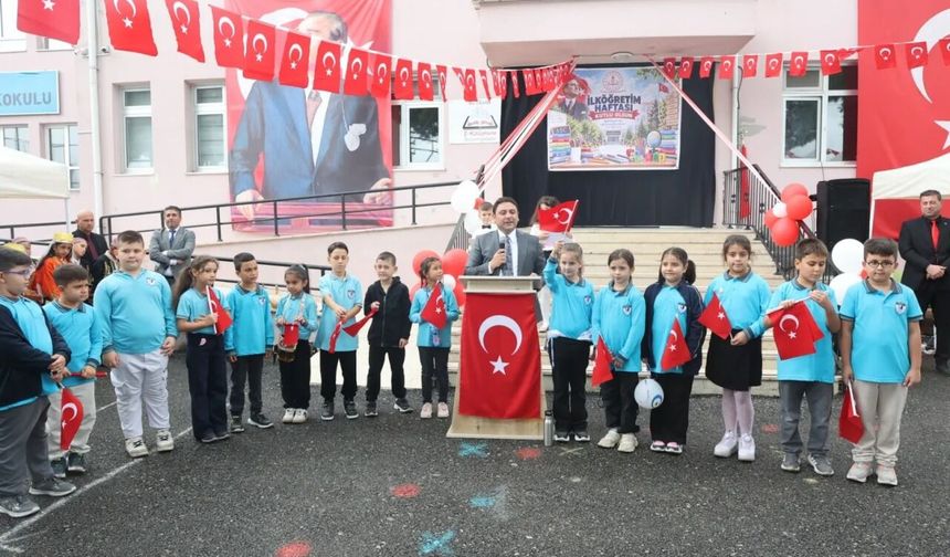 SİNOP’TA İLKÖĞRETİM HAFTASI COŞKUYLA KUTLANDI