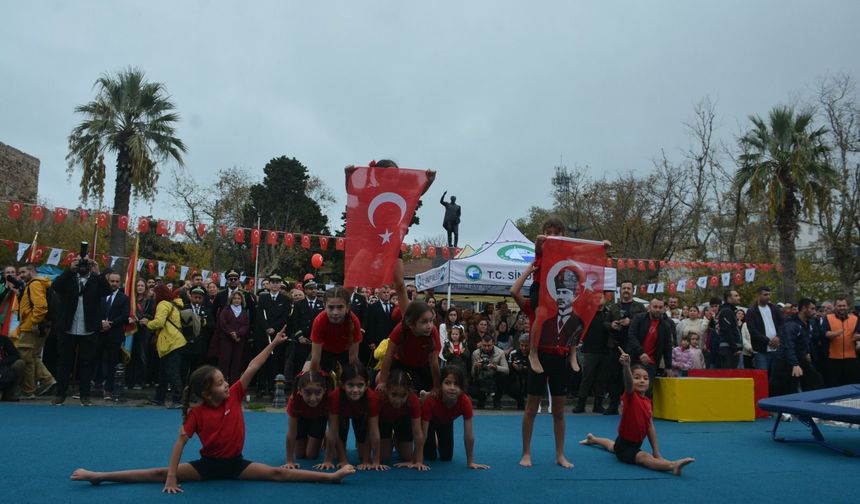 SİNOP’TA CUMHURİYET’İN 103. YILI COŞKUYLA KUTLANDI
