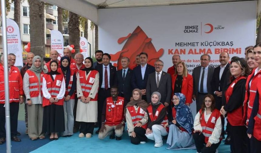 SİNOP’TA MEHMET KÜÇÜKBAŞ KAN ALMA BİRİMİ TÖRENLE AÇILDI