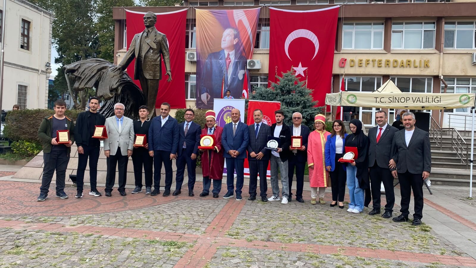 SİNOP’TA AHİLİK HAFTASI BAŞLADI, YILIN AHİSİ KAFTANINI GİYDİ